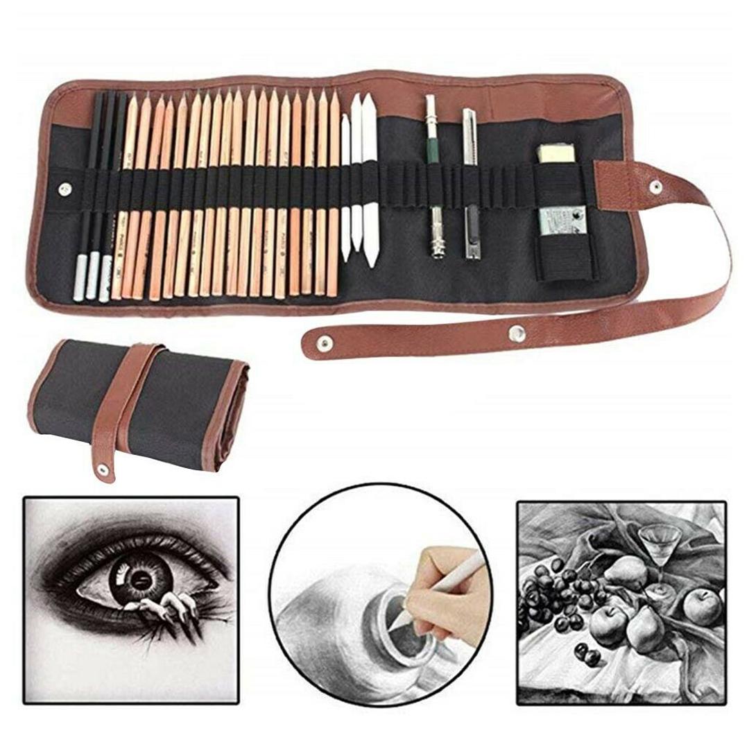 

Maijiabao Профессиональный эскиз Рисование Арт Карандаш Набор Художник Графитовая угольная палочка