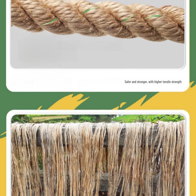 Jianjunshuo Heavy-Duty Tug-of-War Rope with Steel Core