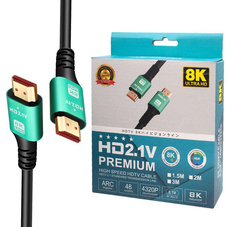 

Кабель HDMI 8K Кабель высокой четкости HDMI Hdmi2.1 8K Поддержка кабеля Hd 8K 4K 1080P