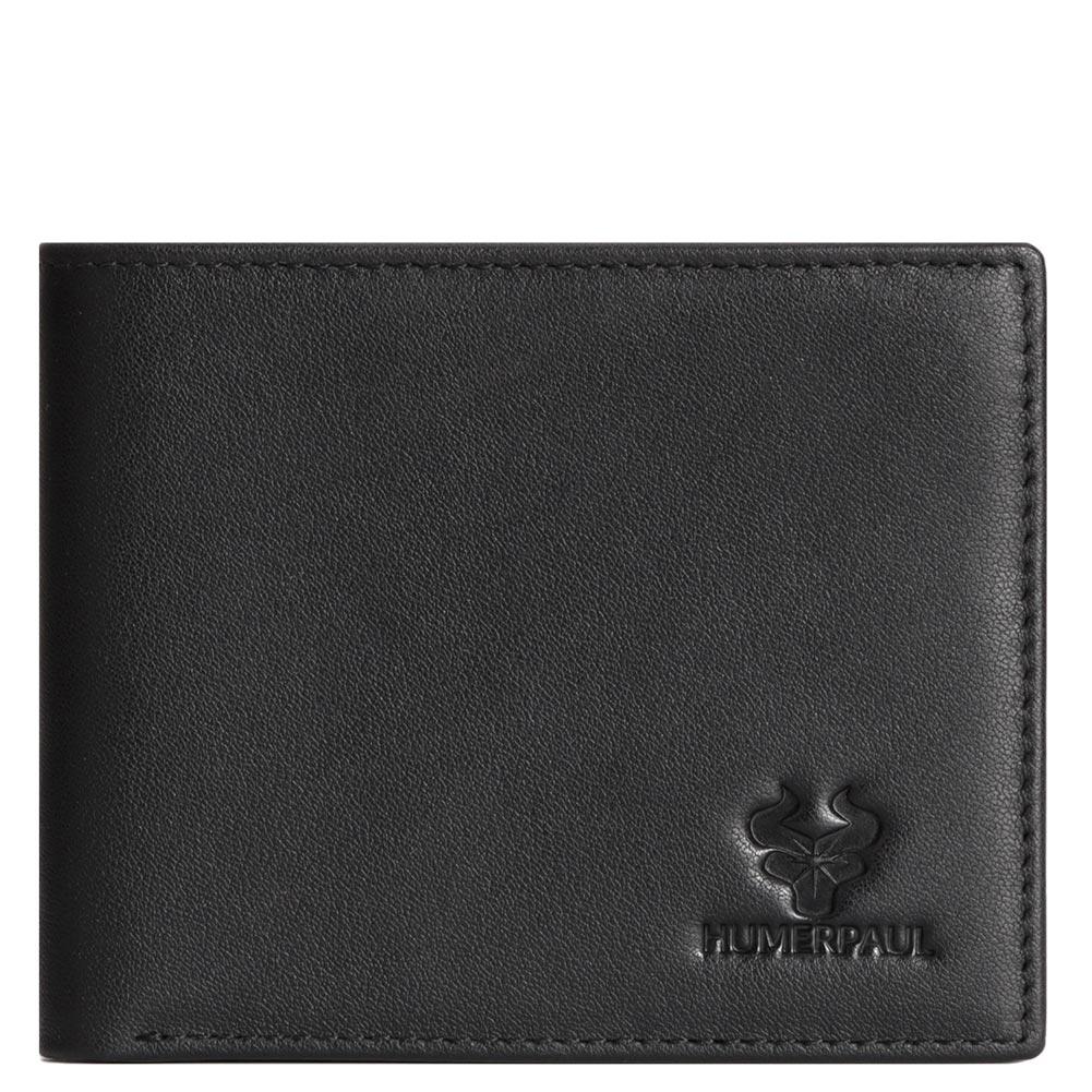 HUMERPAUL Men Wallet Leather Wallet Slim Card Case