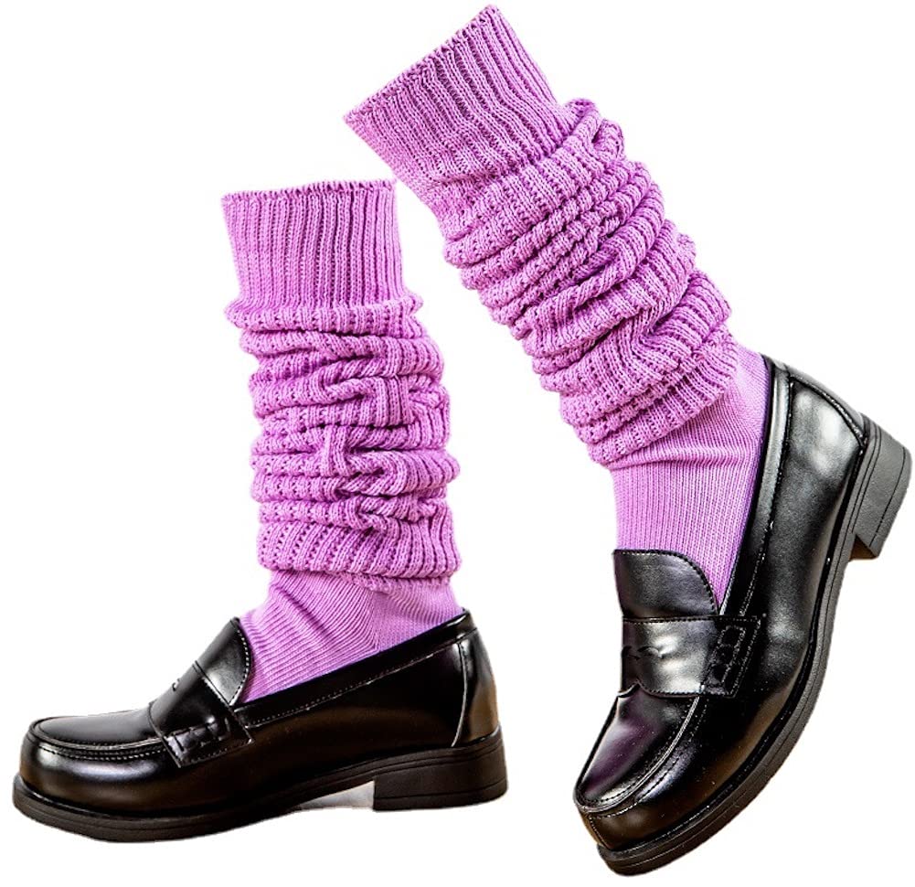 

GOODS Classic Loose Amura Super One Size Fits All [TOKYO MARKET] [PureAribon] Socks, White, Loose, (Purple/60cm)