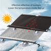 Universal Window Roller Sun Shade Screen Cover Blind Foldable Car Front Rear Side Windshield Suction Cup Sunshade Sheet Curtain