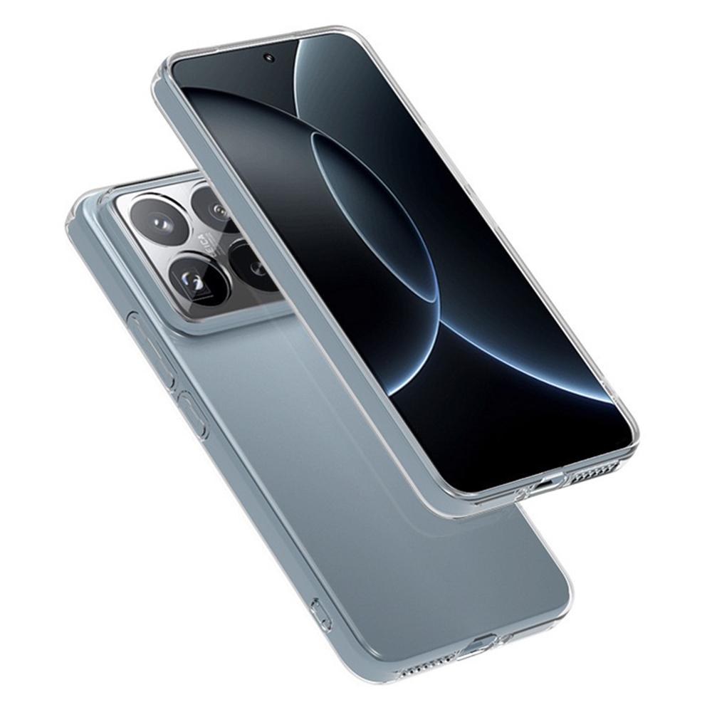 For Xiaomi 15S Pro Back Cover Ultra Thin Flexible TPU Clear Phone Case