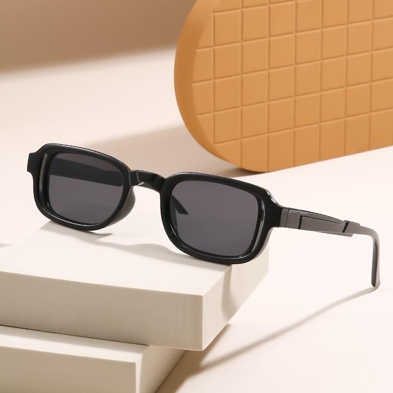 New Women Small Rectangle Sunglasses Women Men Narrow Frame Square Frame Sun Glasses Simple Style Shades UV400 Eyewear