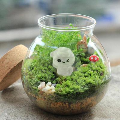 Halloween Mini Figurines Winter Festival Decoration Ornaments Spooky Mummy Miniatures Pumpkin Shape Supplies Seasonal Decor