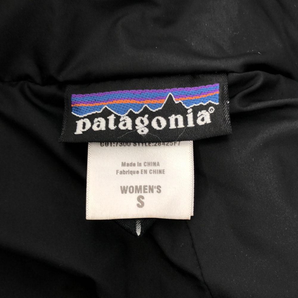 Patagonia 28425F7 Down Jacket S Black Outdoors Women Used