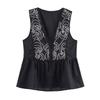 Jnleaog Autumn New Women's Clothing Fashion Style French Design Lace Embroider Shirt 3666075