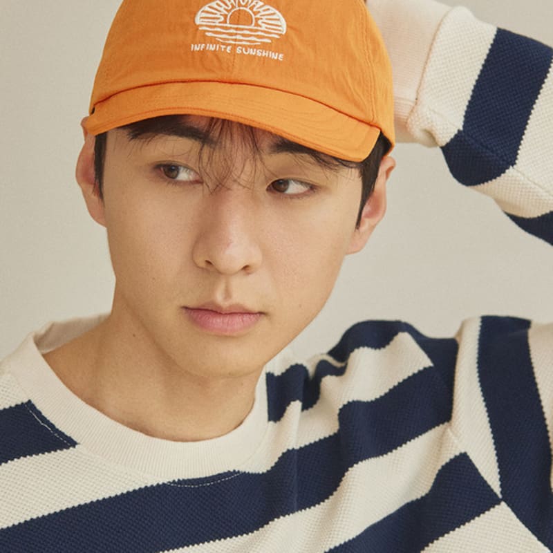 

KAPPY DESIGN RIPSTOP SUNSHINE CAP ORANGE ORANGE