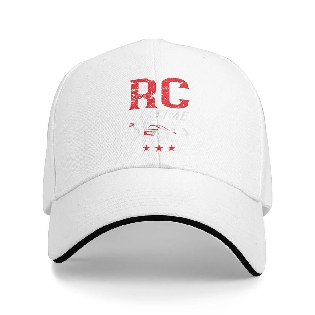 RC Cars Sun Baseball Cap Racing RC Time Radio Controlled Spring Street Style Trucker Hat For Unisex Men Hiking Fishing Caps
