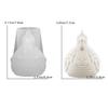 Plaster Hen Decoration Multi-Functional Epoxy Resin Mold 3d Animal Mold Vivid Chicken Candle Holder For Home Decoration Wedding