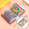 Kawaii Bear Card Holder 20 Card Slots Name Card Book Cartoon Fruit Animals Photocard Holder Binder Photocards Business Card Bags