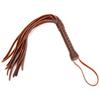 Genuine LeatherBDSM Whip Bondage Restraint Toy for Adult Couples Role Play Flirting Game Bedroom Entertainment Durable Accessory