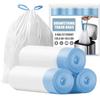 4-Gallon Thickened Drawstring Trash Bags, Portable for Home Kitchen/Dorm, Strong Household Garbage Bags RQSL-WM-0063-51