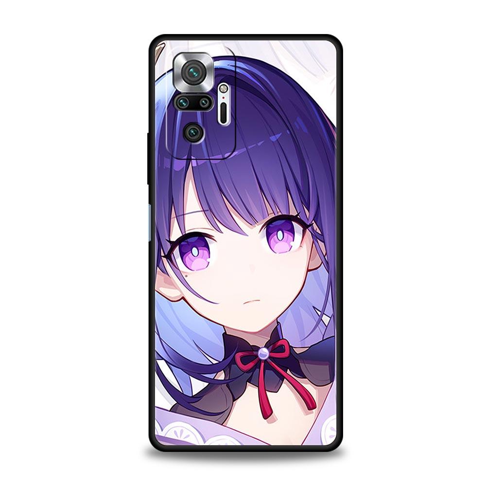 Genshin Impact Game Phone Case For Xiaomi Redmi Note 12 11 10 Pro Plus 10S 9S 9 9T 8T 9C 9A 8 7 K40 Gaming Silicone Cover