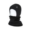Men's Winter Knitted Woolen Hat with Fleece and Thickened Korean Style Trendy  Warm and Cold-proof Cotton Hat for Cycling In Autumn and Winter