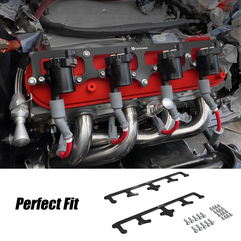 Aluminum LS Square Coil Brackets for D585 Heat-sink Truck Coils 4.8 5.3 5.7 6.0,for LS1 LS2 LS3 LS6  LM7 L33 LFA LSA LS9 LH6 LQ4