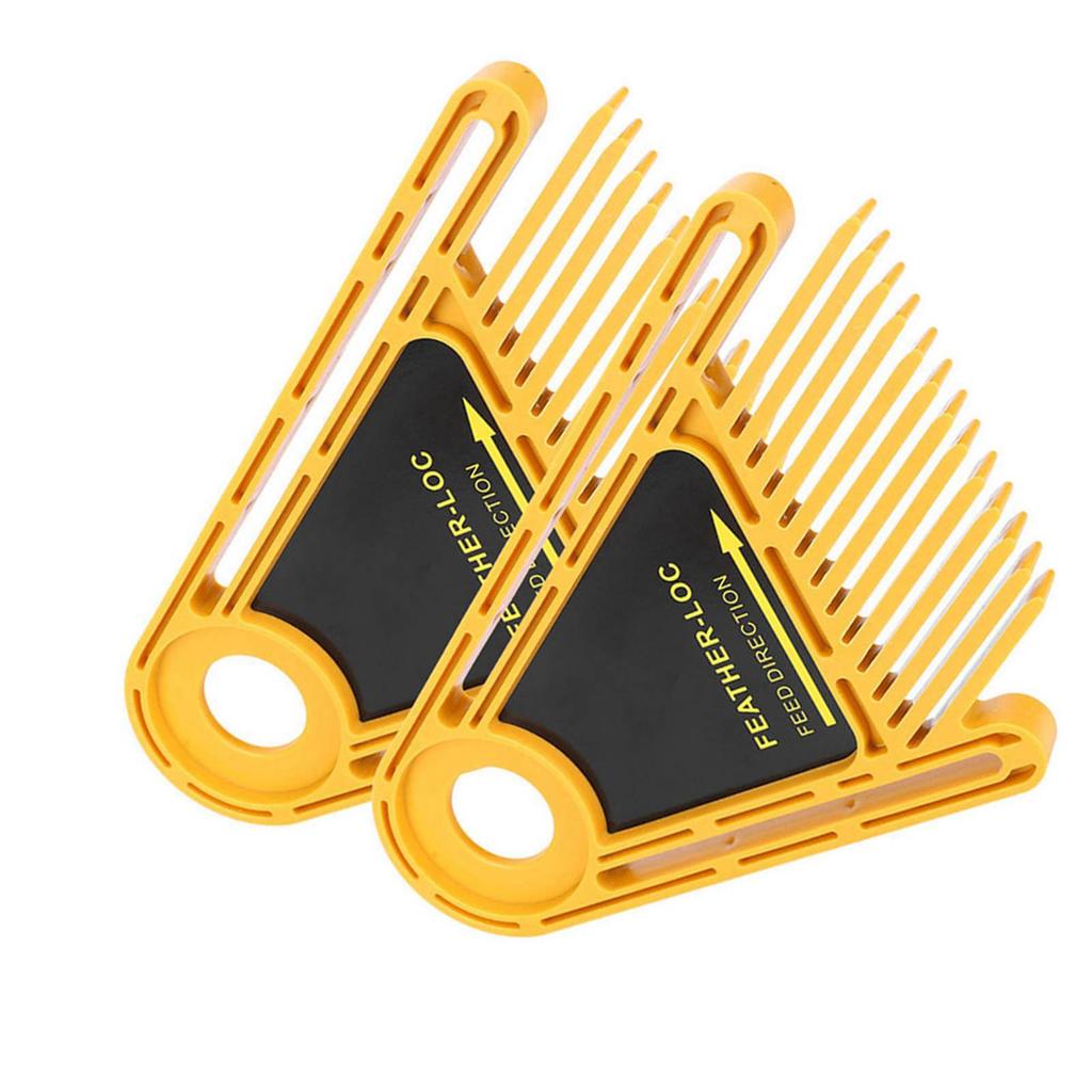 Feather Board Tables Saws Miter Gauge Slot  Woodworking Power Tool Accessories Yellow