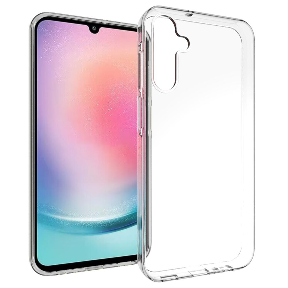For Samsung Galaxy A15 4G Clear Case Soft TPU Phone Cover (Big Rear Lens Hole)