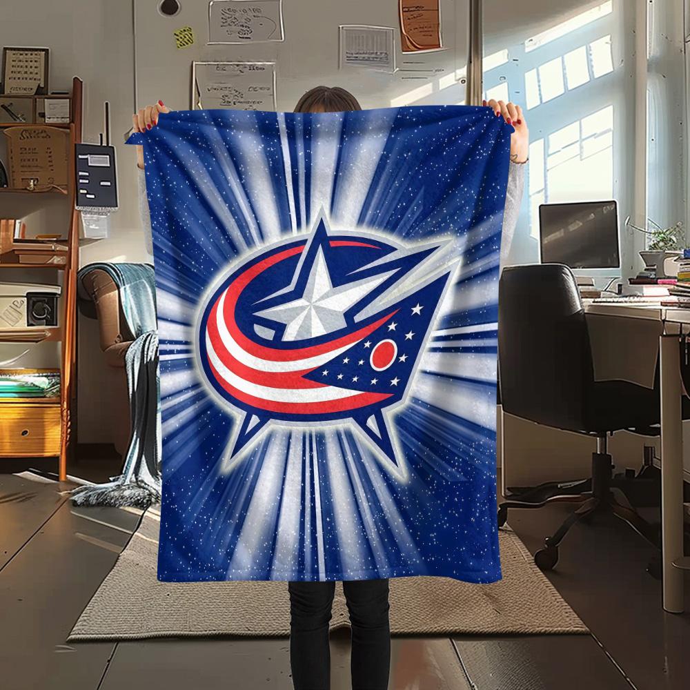 New York Rangers4 Flannel Blanket, High Quality Comfortable for All Seasons, Home Decor, Warmth and Comfort