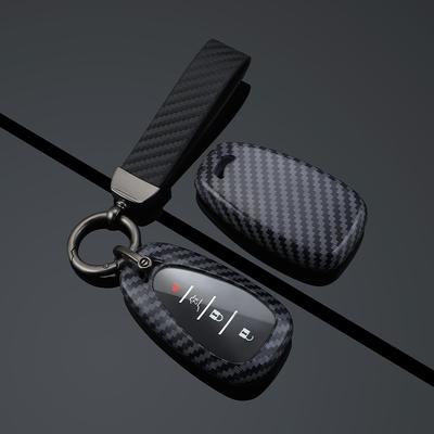 Carbon FibreCar Remote Key Cover Case For Chevrolet Blazer Camaro Cruze Equinox Malibu Sonic Spark Traverse Trax Volt Accessorie