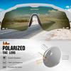 Radbrille Herren Damen Polarisiert MTB Rennrad Sonnenbrille Fahren Baseballbrille UV400 Schutz Sportbrille