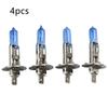 4pcs H1 Halogen Headlight White-Light Lamp High/Low Beam 12V DC 6000K Bulb 55W 2000LM Lumens Car Lights White Light