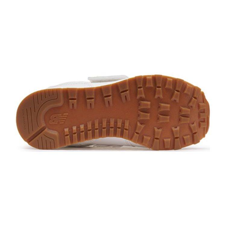 New Balance Comfortable Lightweight Durable Low-Top Running Shoes Kids Sneakers White PV574NWW