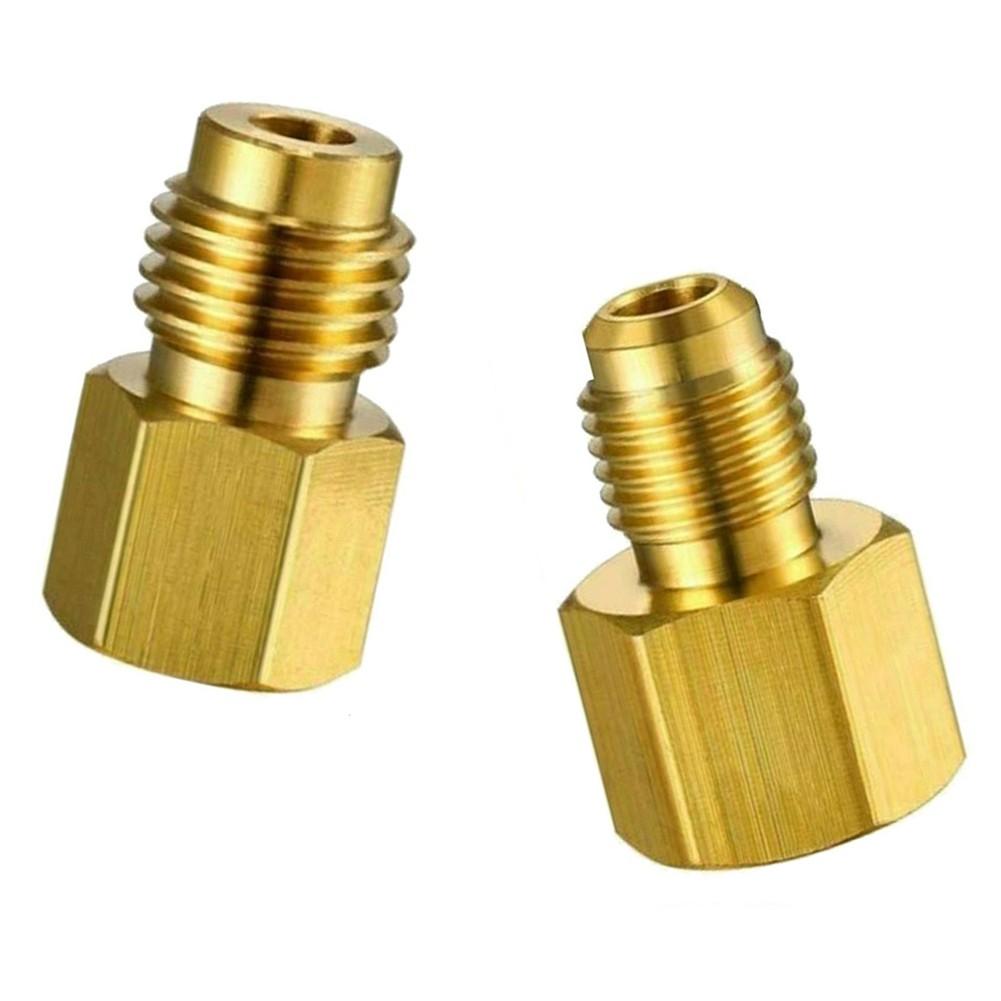 Adapter R410A 1/4 SAE Quick Connector To 1/2 ACME 1/2 ACME To 1/4 SAE Connector