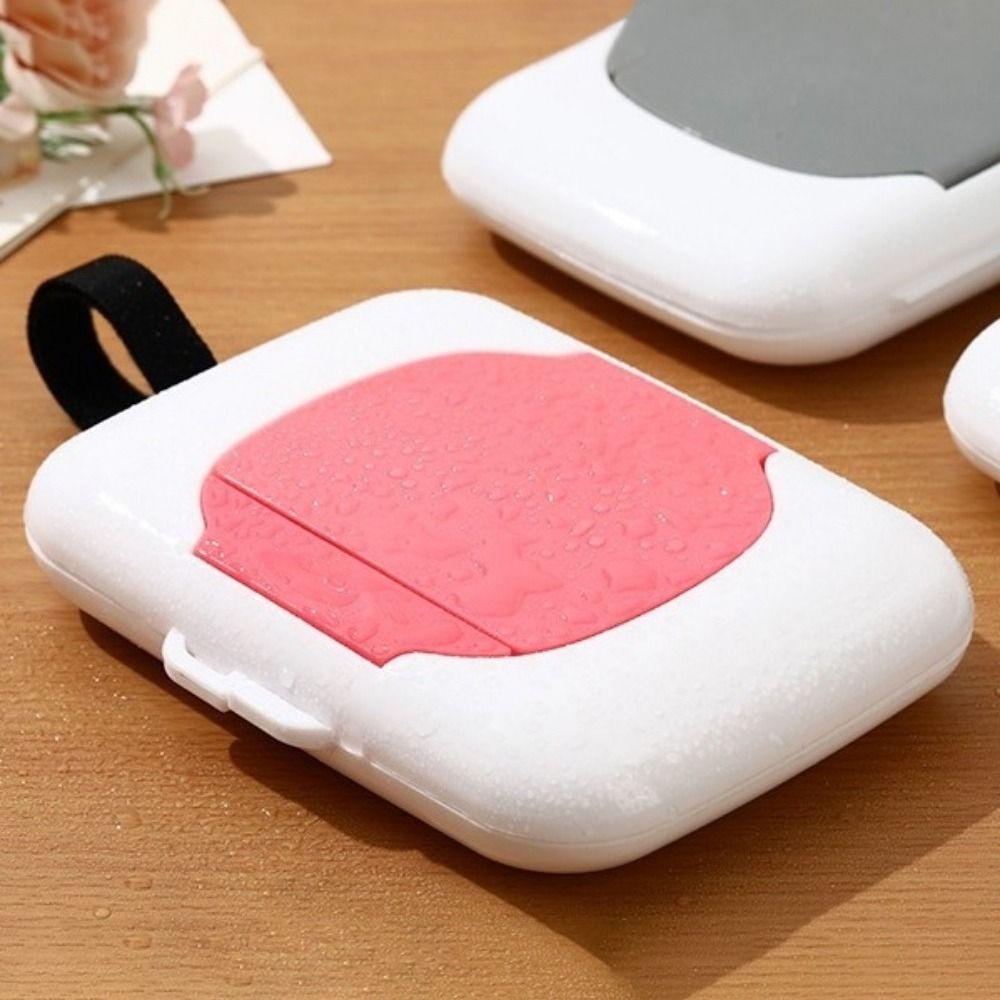 Refillable Wipes Dispensers Sealed Baby Wipe Box Wipes Storage Box Wet Wipe Case for Home