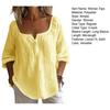 Damen Oberteile V-Ausschnitt Langarm Locker Geschnittene Bluse Einfarbig Dehnbares Halsband Tops Arbeit Party Date Kleidung