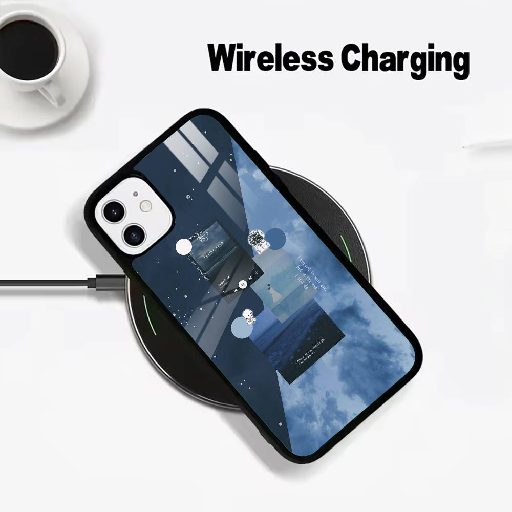 

M-MUSIC -Y-YORUSHIKA S ART Phone Case For IPhone17 16 15 14 13 12 11 Pro Max 16/15/14Plus Wireless Charger Cover Funda iPhone12ProMsx