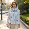 Sun Protection Headscarf for Summer Lightweight Scarf Women, Cute Bee Pattern Neck Scarf, Polyester Daily Commuting Soft Long Thin Shawl Wrap