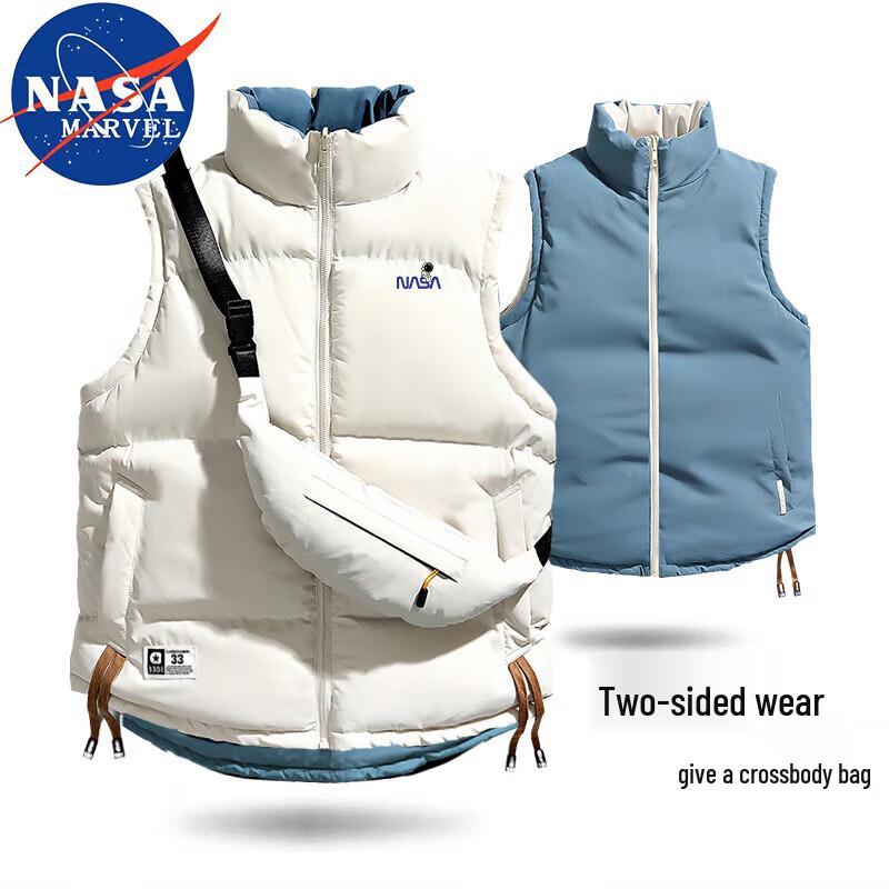 NASA MARVEL Reversible Stand Collar Vest XL