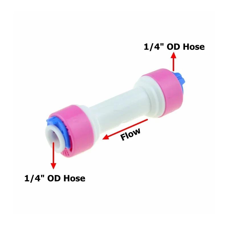 Cot Apă RO Supapă de Sens Dreaptă Fiting Cuplare Rapidă 1/4 3/8 Furtun 1/8" Tată Sistem Osmoză Inversă Conector Tub Plastic