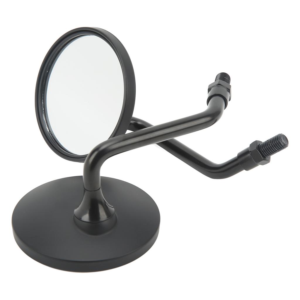 Rear View Mirror 3.4in Wide Handlebar Rear View Mirrors for Motorcycle