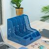 Deli Thickened 4-Grid File Holder with Pen Holder