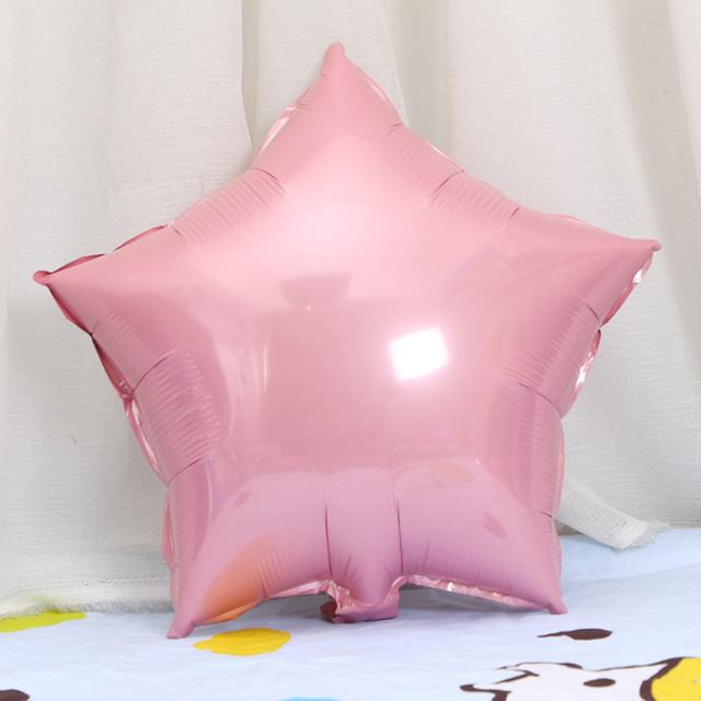 6 STK 10/18 tommer femspissede stjerne aluminiumsfolieballonger Rose gullballong Barn Voksen Bursdagsfest Bryllupsdekor