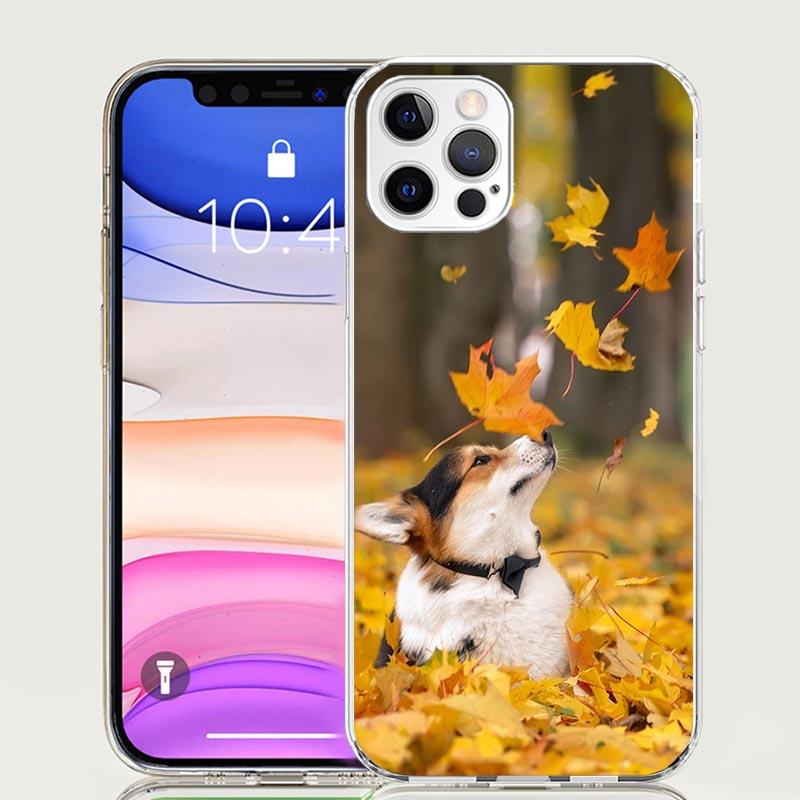 Cute Lovely Corgi Dogs Phone Case For iPhone 17 Air 16 15 Plus 11 14 Pro Max 13 Mini 12 7 8 + SE Pattern Art Customized Cover 17