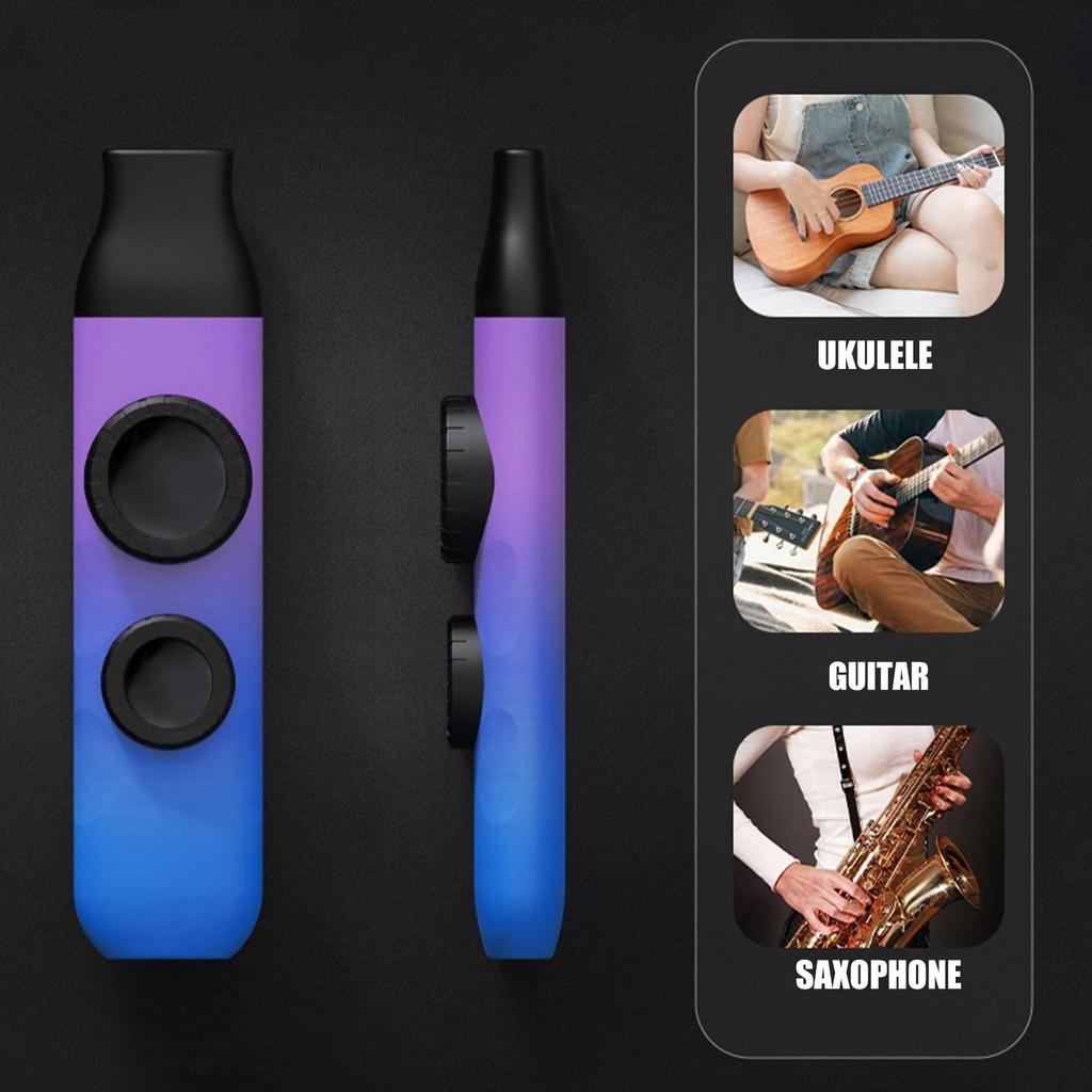 Kazoona pro dospělé Přenosné nástroje na backpacking Dvojitá membrána Kazoo Hračka na uvolnění stresu pro batolata Hraní Narozeniny Děti