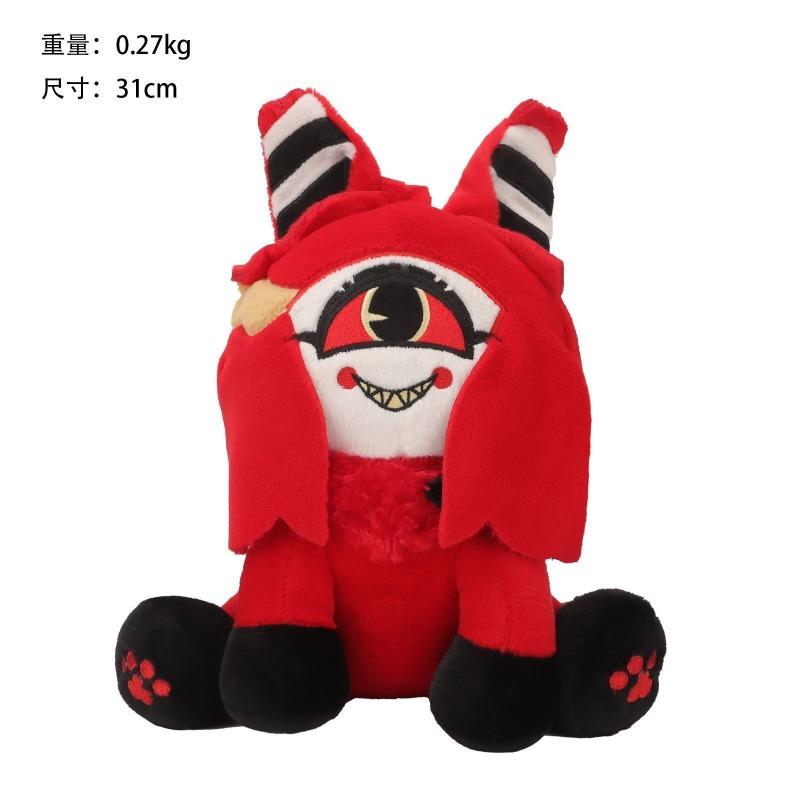 New Hazbin Hotel & Helluva Boss Q Version PP Cotton Plush Toys, Birthday & Holiday Gifts for Friends