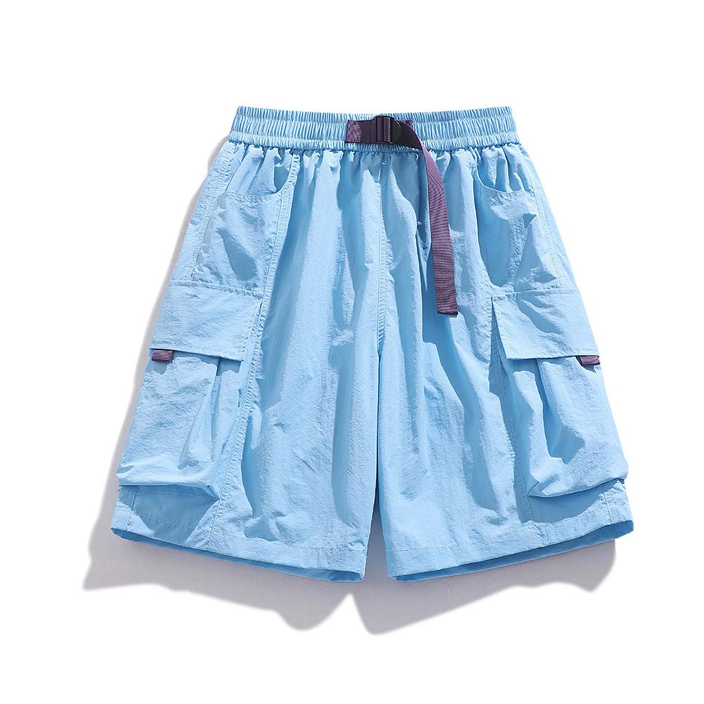 Men's Loose-fitting Multi-pocket Cargo Shorts