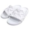 Great Sandals Monogram Slide White Rubber Mens 8 Used