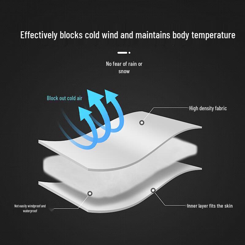 TRIES Men's Hooded Water-Repellent Casual Jacket