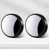 Wide Field of View Mirror 1 Pair Car Rearview Blind Spot Mirror, 360 Degree Adjustable Suction Cup Small Auxiliary Round Convex Glass Angle