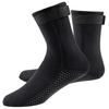 1pair Long Tube Black Diving Socks Non-slip Diving Surfing Boots  Beach Volleyball