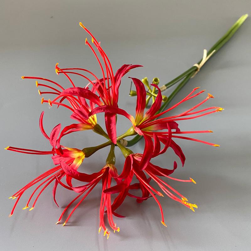 Kunstmatige Rode Bloem voor Elegante Huisbruiloft Feestdecoratie