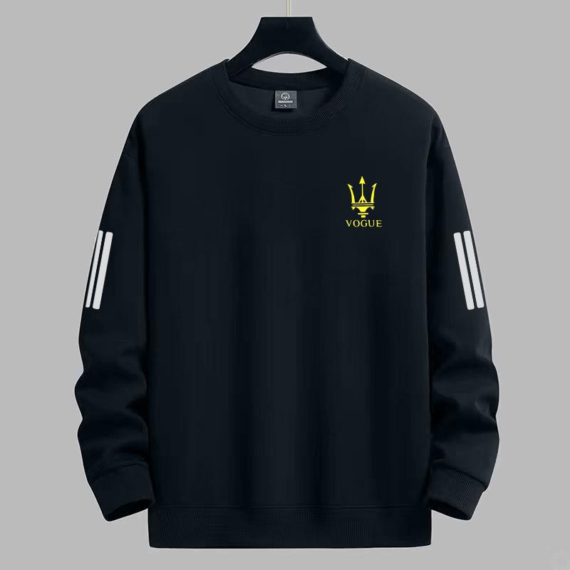 

Men s Autumn/Winter Crew Neck Print Sweatshirt - Long Sleeve, Loose Fit, Trendy Casual Shirt for Youth Students 5XL (180-200 jin)