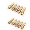 10-11pcs/batch Mini Drill Brass Collet Collet for Rotary Tools 0.5-3.2mm Brass and Nut for Accessory Set