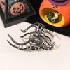 Geometric Large Shark Clip Y2K Metal Hair Claw Personality Spider Hair Claw  Halloween