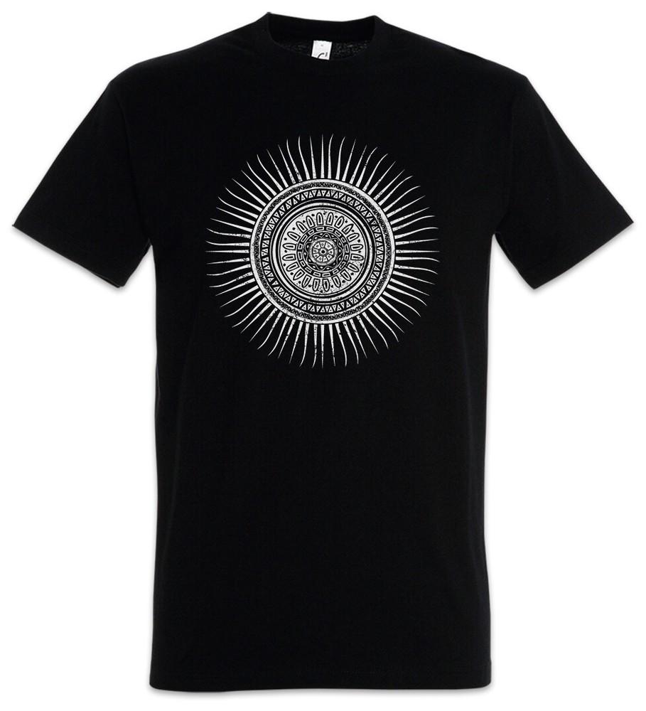 

Mayan Sun Men s T-Shirt Sun Mysticism Mystic Aztec Native American Indian American M